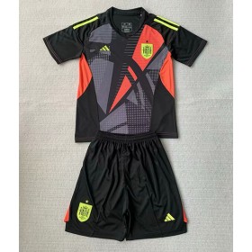 Spanien Torwart Heimtrikot EM 2024 Kurzarm (+ kurze hosen)